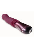 Temptasia Trixie Rechargeable Silicone Thrusting Dildo - Purple/Wine