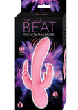 The Beat Trifecta Rechargeable Silicone Multifunction Rabbit Vibrator - Pink