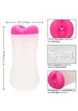 The Gripper Deep Ass Grip Masturbator - Ass - Frost/Pink