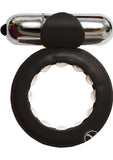 The Macho Erection Maker Cock Ring - Black