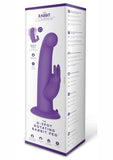 The G-Spot Rotating Rabbit Peg Rechargeable Silicone Vibrator