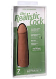 The Realistic Cock Ultraskyn Removable Vac-U-Lock Suction Cup