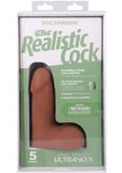 The Realistic Cock with Balls Ultraskyn Removable Vac-U-Lock Suction Cup