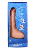 The Realistic Cock with Balls Ultraskyn Squirting with Removable Vac-U-Lock Suction Cup