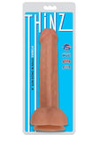 Thinz Slim Dong with Balls - Vanilla - 8in