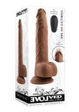 Thrust In Me Rechargeable Silicone Thrusting Vibrating Realistic Dong with Remote Control