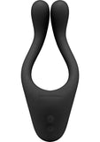 Tryst Rechargeable Multi Erogenous Zone Silicone Massager Waterproof - Black