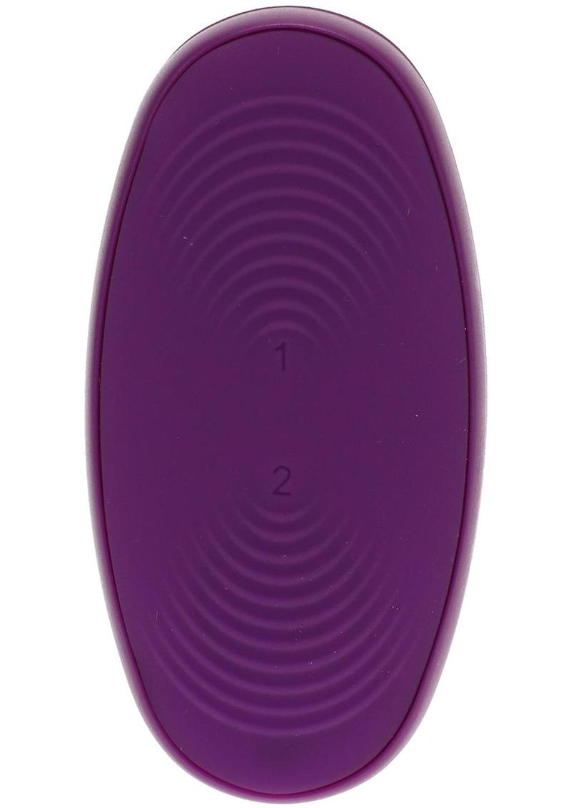 Tryst V2 Bendable Silicone Massage with Remote Control - Purple