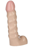 Vac-U-Lock Raging Hard-Ons Dildo - Flesh/Vanilla - 7in