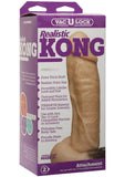 Vac-U-Lock Realistic Kong Firmskyn Dildo - Vanilla - 8.5in