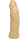 Vac-U-Lock The Naturals Thin Dildo - Vanilla - 7in