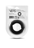 Vers Steel Weighted Cock Ring - Black