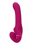 Vive Al Rechargeable Silicone Dual Motor Strapless Strap-On