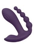 Vive Kata Rechargeable Silicone Pulse Wave and Vibrating Double Penetration Vibrator