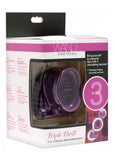 Wand Essentials Triple Thrill 3 In 1 Silicone Wand Attachment