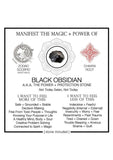 Warm Human Black Obsidian
