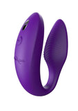 We-Vibe Sync Rechargeable Silicone Couples Vibrator with Remote Control - Purple