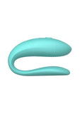 We-Vibe Sync Lite App Control Rechargeable Silicone Couples Vibrator - Aqua/Blue