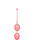 Weighted Kegel Balls Silicone with Retrieval Cord - Pink