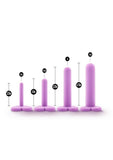 Wellness Dilator Kit Silicone - Purple - 4 Per Set