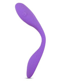 Wellness Duo Rechargeable Silicone Couples Vibrator - Purple