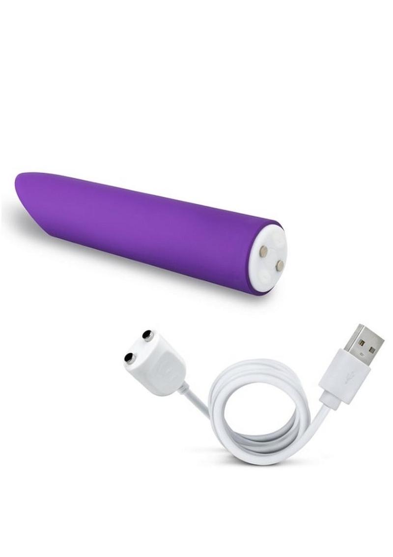 Wellness Rechargeable Power Vibrator - Purple