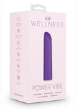 Wellness Rechargeable Power Vibrator - Purple