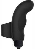 Wet Dreams Finger Tease Vibrator Waterproof - Black