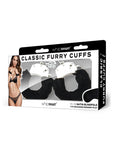 WhipSmart Furry Cuffs with Eye Mask - Black