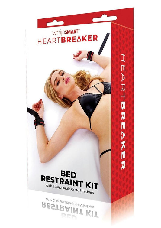 WhipSmart Heartbreaker Bedstraps - Black/Red