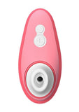 Womanizer Liberty 2 Rechargeable Silicone Clitoral Stimulator - Vibrant - Red/Rose