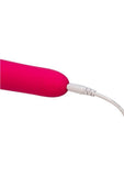 Wonderlust Destiny Silicone Rechargeable Wand Massager - Pink