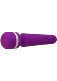 Wonderlust Destiny Silicone Rechargeable Wand Massager - Purple