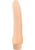 X5 Plus Mambo Vibe Vibrating Dildo - Vanilla - 8in