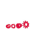 Zero Tolerance Ring The Alarm Cock Ring Kit - Red - 4 Piece Kit