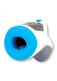 ZOLO Blow Gun Rechargeable Silicone Masturbator - Blue/White