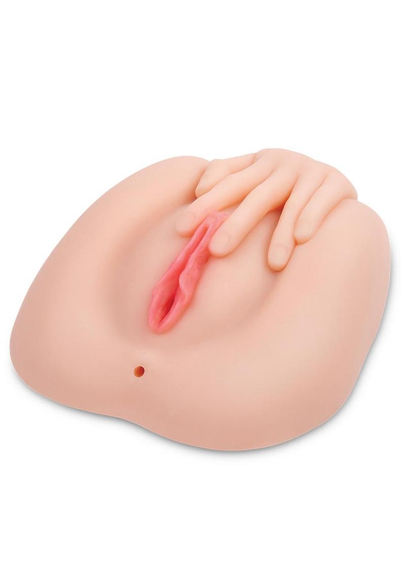 ZOLO Stroke Off Vibrating Spread It Pussy and Ass - Vanilla