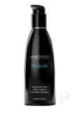 Wicked Aqua Water Based Lubricant Fragrance Free