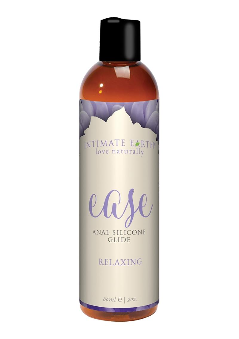 Intimate Earth Ease Relaxing Anal Silicone Glide Lubricant 2oz