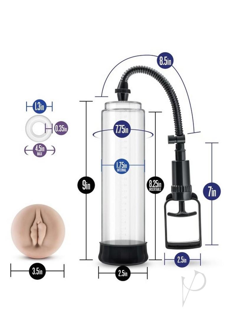 Performance VX5 Male Enhancement Penis Pump System - Clear