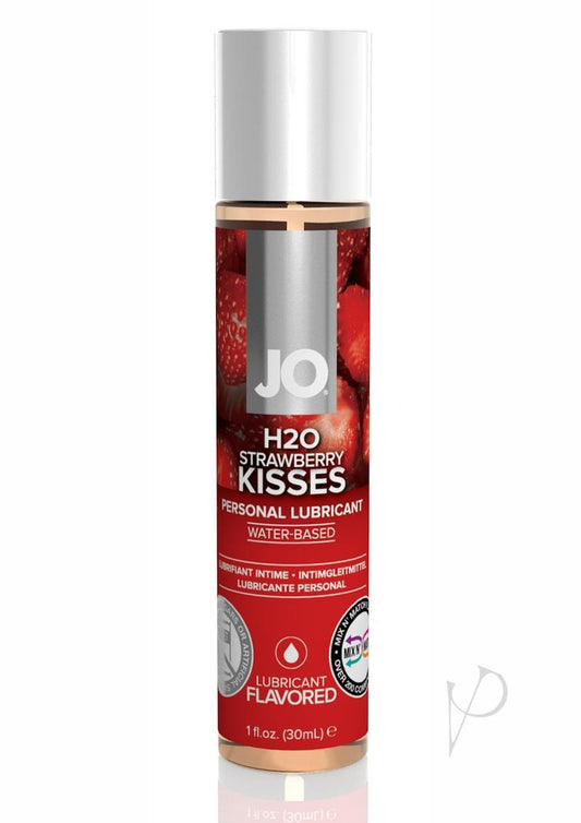 JO H2o Water Based Flavored Lubricant Strawberry Kisses