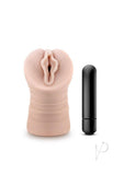 M For Men Ashley Vibrating Masturbator with Bullet - Pussy