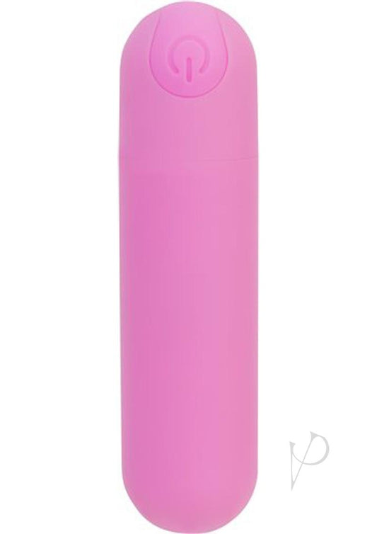 PowerBullet Essential Rechargeable Vibrating Bullet - Pink