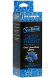 Goodhead Deep Throat Oral Anesthetic Spray Blue Raspberry