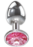 A&E Small Pink Gem Anal Plug