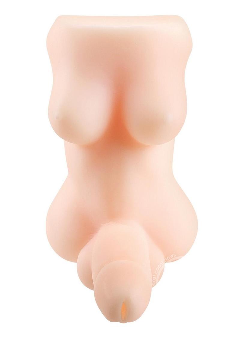 Gender X The Complete Package Full Body Textured Stroker - Vanilla